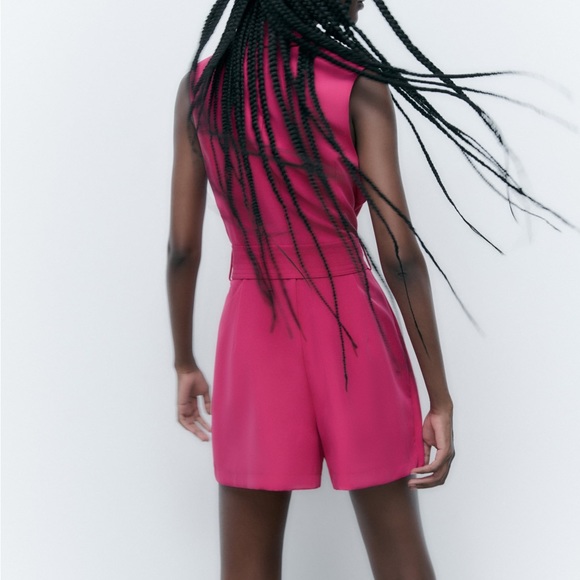 Zara Buckle Blazer Jumpsuit - Picture 5 of 9